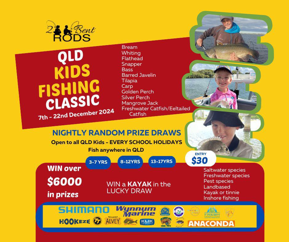 Event Image for QKFC - Qld Kids Fishing Classic - December 2024