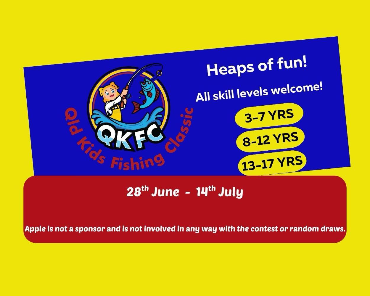 Event Image for QKFC - Qld Kids Fishing Classic - June 2025